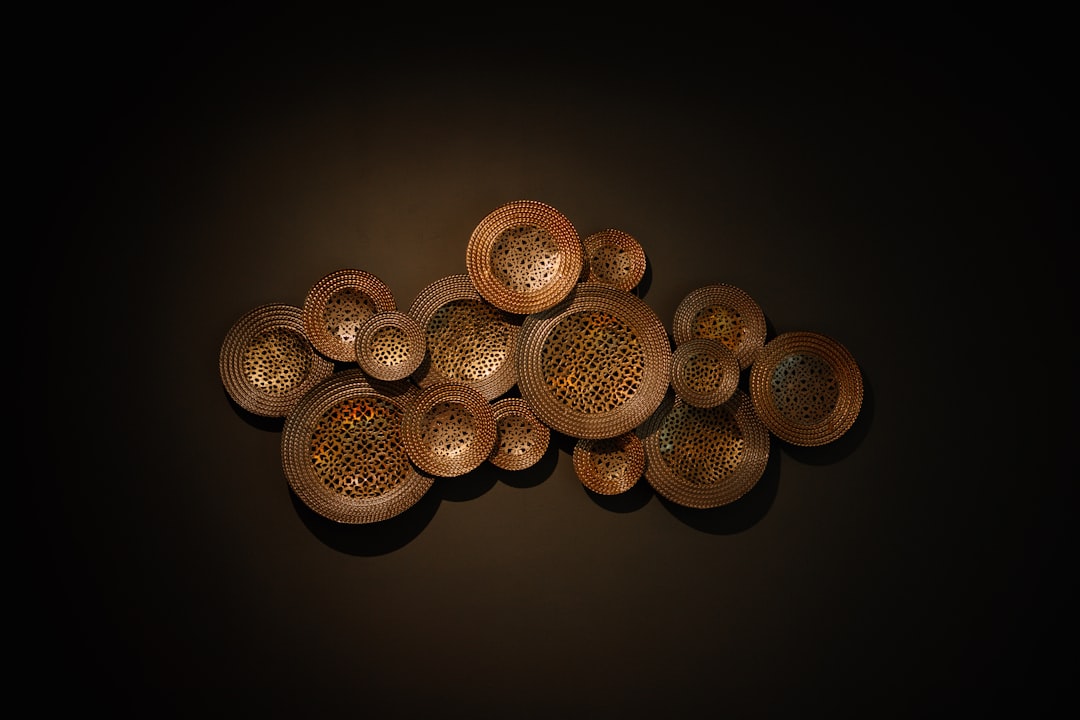 Photo copper wall sconce